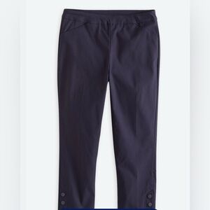 TRIBAL Fia Snap Button Capri Pant - Size 14P